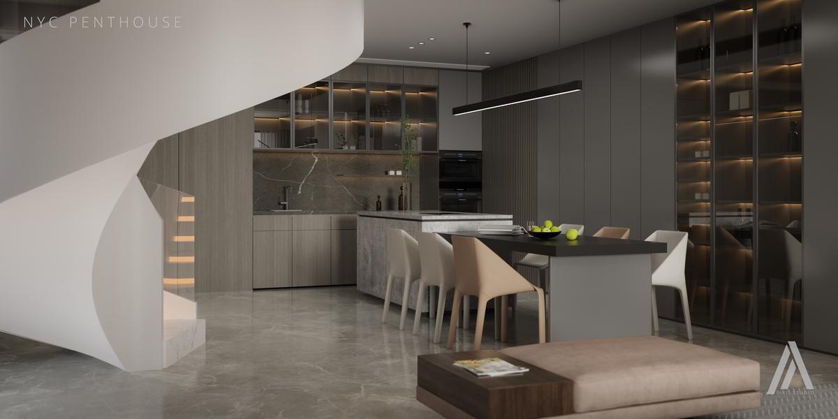 Comedor — Vista desde cocina