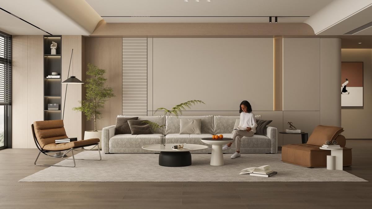 Vista principal — Sala completa